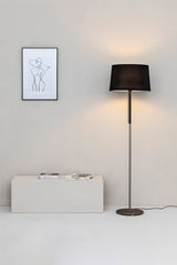 Lámpara de pie salón Faro Volta E27 negro — ref. 20030 (2)