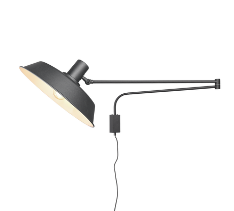 Aplique de pared Trio Bolder LED negro mate 3000K 200300132