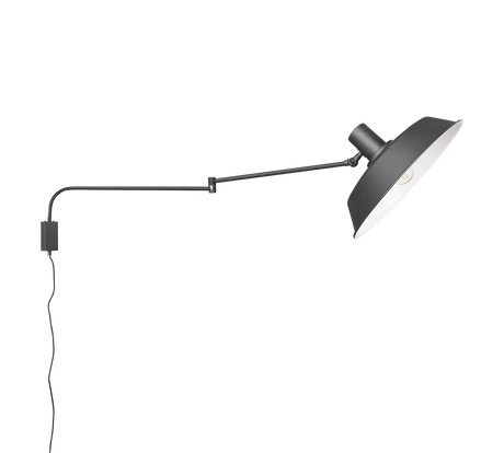 Aplique de pared Trio Bolder LED negro mate 3000K 200300132