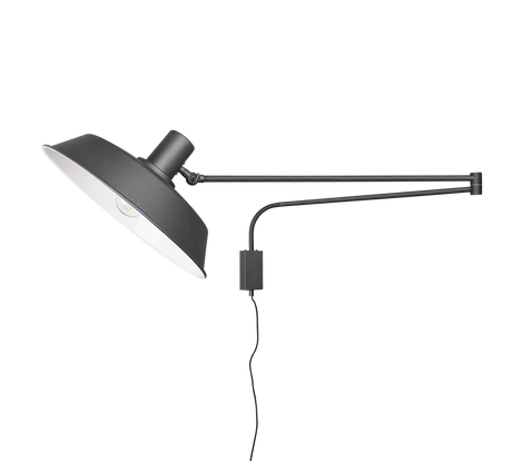 Aplique de pared Trio Bolder LED negro mate 3000K 200300132