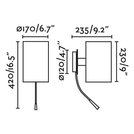 Faro 20032-81 - Dibujo técnico