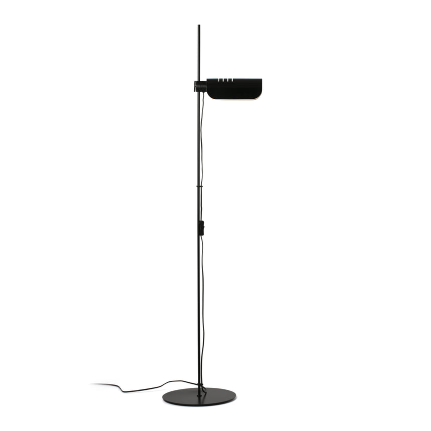 Lámpara de pie salón Faro Martinica E27 LED negro 20034-133