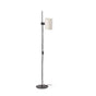 Lámpara de pie salón Faro Guadalupe E27 negro y beige — ref. 20034-80 (1)