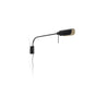 Lámpara de pared aplique Faro Martinica E27 negro 20040-133