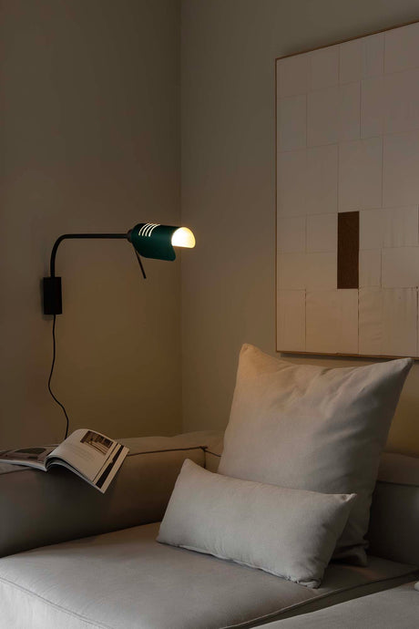 Lámpara de pared aplique Faro Martinica E27 LED negro 20040-133 - vista alternativa