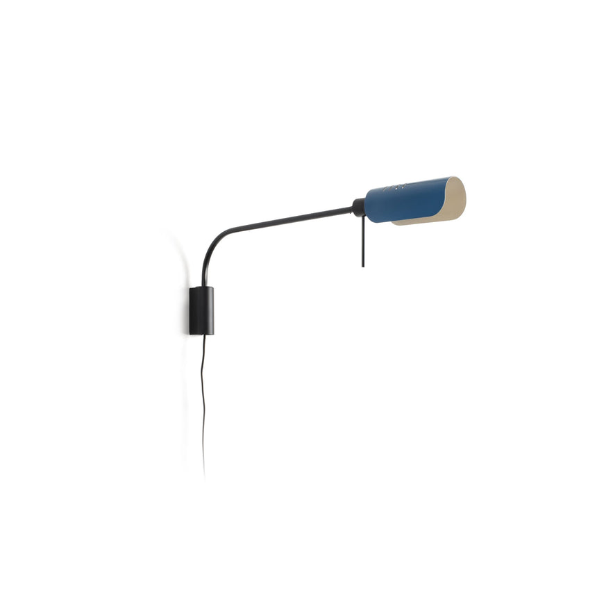 Lámpara de pared aplique Faro Martinica XL E27 saliente 85,4cm azul — ref. 20040-134 (1)