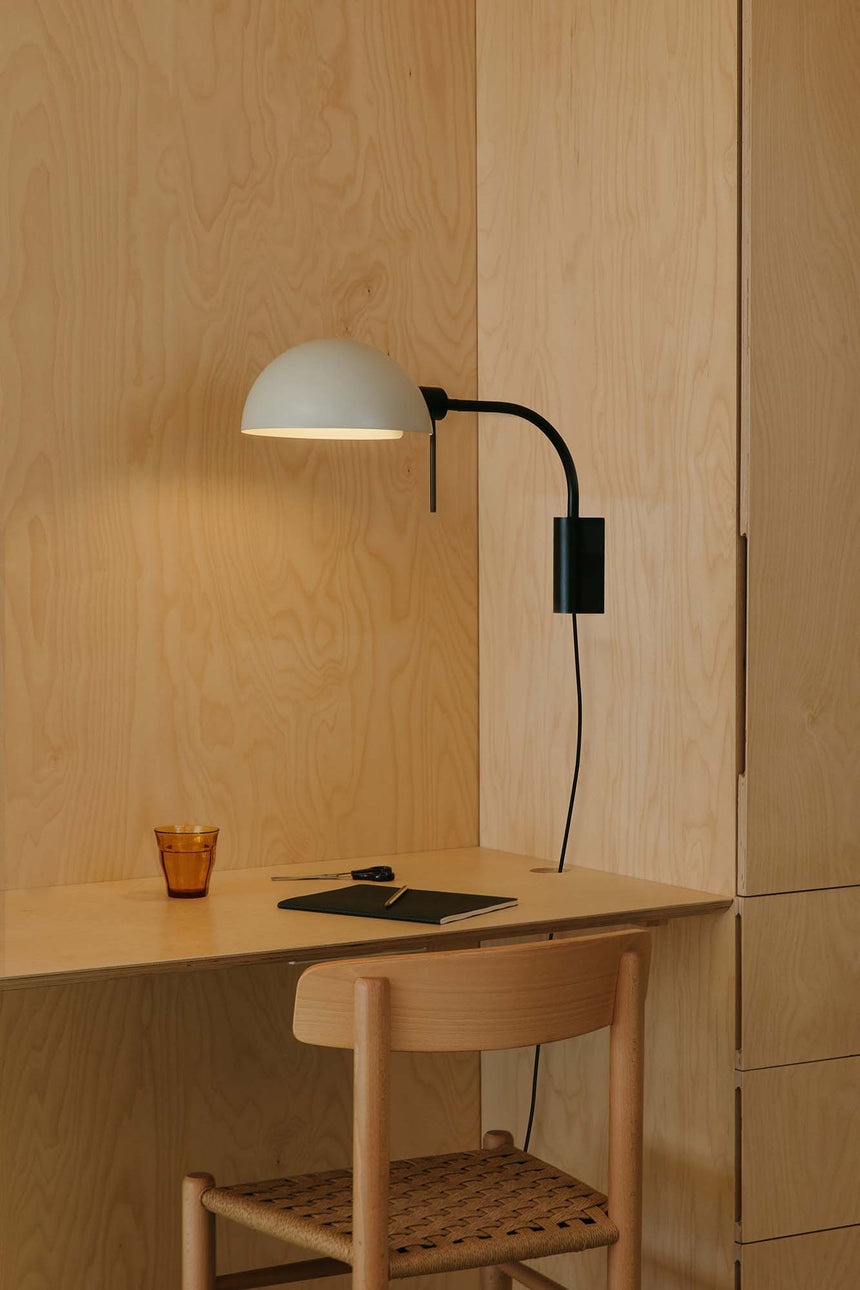 Lámpara de pared aplique Faro Dominica E27 LED beige 20042-122