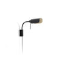 Lámpara de pared aplique Faro Martinica E27 negro 20042-133