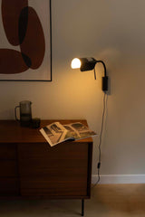 Lámpara de pared aplique Faro Martinica E27 LED negro 20042-133 - vista alternativa