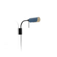 Lámpara de pared aplique Faro Martinica E27 LED azul 20042-134