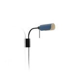 Lámpara de pared aplique Faro Martinica E27 LED azul 20042-134