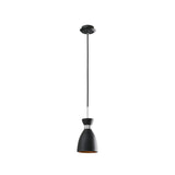 Faro RETRO Lámpara colgante negro y cobre 20050