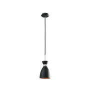 Lámpara de techo colgante Faro Retro E14 negro mate 20050