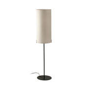 Lámpara de pie salón Faro Nila E27 blanco roto Ø30cm 20055