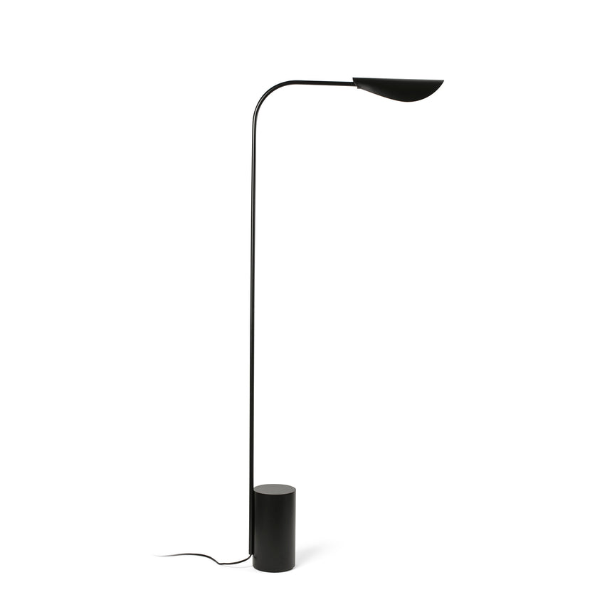 Lámpara de pie salón Faro Liggera G9 LED negro mate 20075