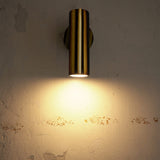 Sulion Milan Aplique de pared metal bronce mate 200910