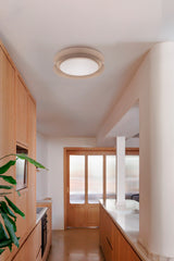 Lámpara de pared aplique Faro Tender LED gris claro 2700K Ø45cm 20092 - vista alternativa