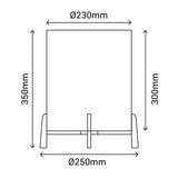 Sulion Wala Lámpara de mesa de ratán y madera - WALA 200962