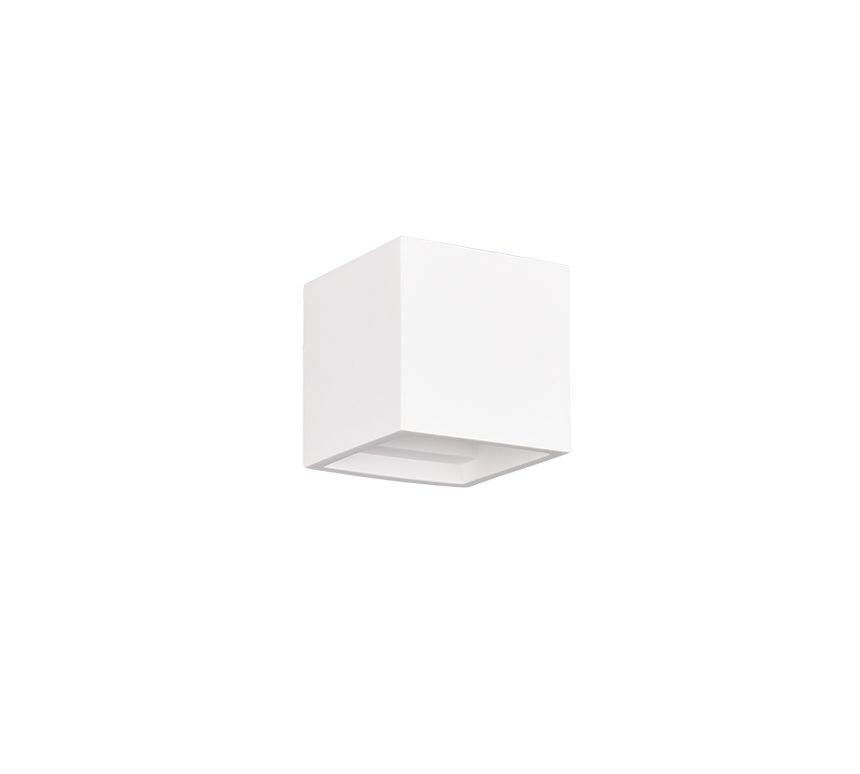 Aplique de pared Trio Dadi LED blanco 3000K 201102101