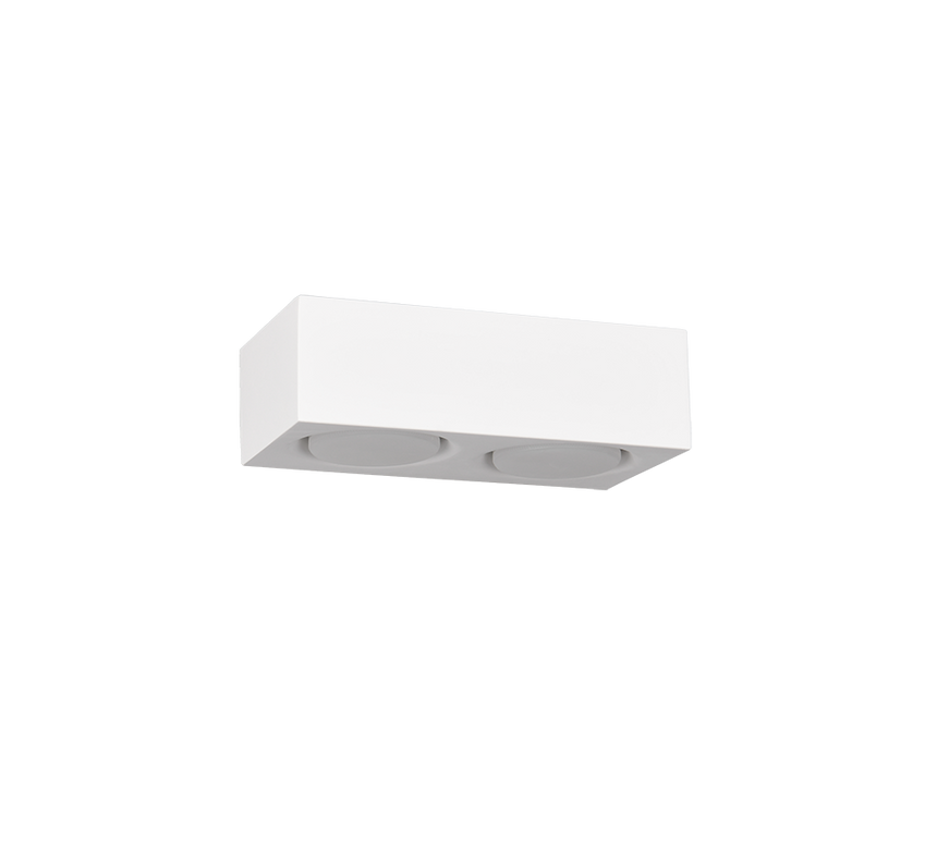 Aplique de pared Trio Mattone LED blanco 4000K 201104401