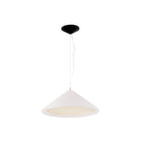 Lámpara de techo colgante Faro Saigon 3 luces E27 Ø70cm blanco — ref. 20117 (1)