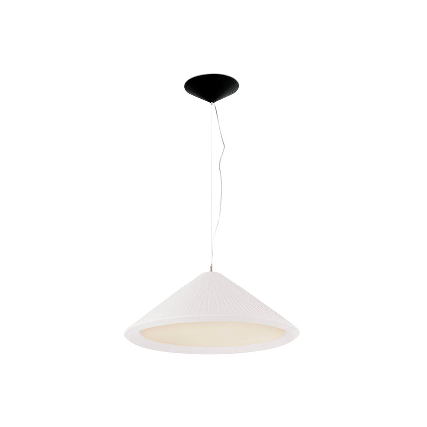 Lámpara de techo colgante Faro Saigon 3 luces E27 Ø70cm blanco — ref. 20117 (1)