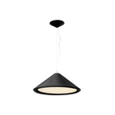 Lámpara de techo colgante Faro Saigon 3 luces E27 Ø70cm negro — ref. 20119 (1)