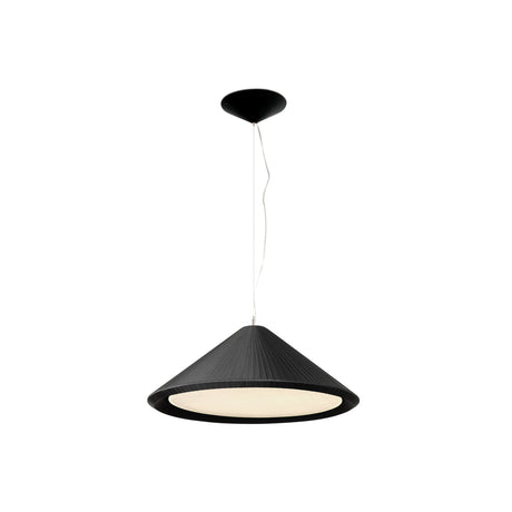 Lámpara de techo colgante Faro Saigon 3 luces E27 Ø70cm negro — ref. 20119 (1)