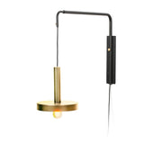 Lámpara de pared aplique Faro Whizz E27 Ø25cm oro satinado — ref. 20168 (1)