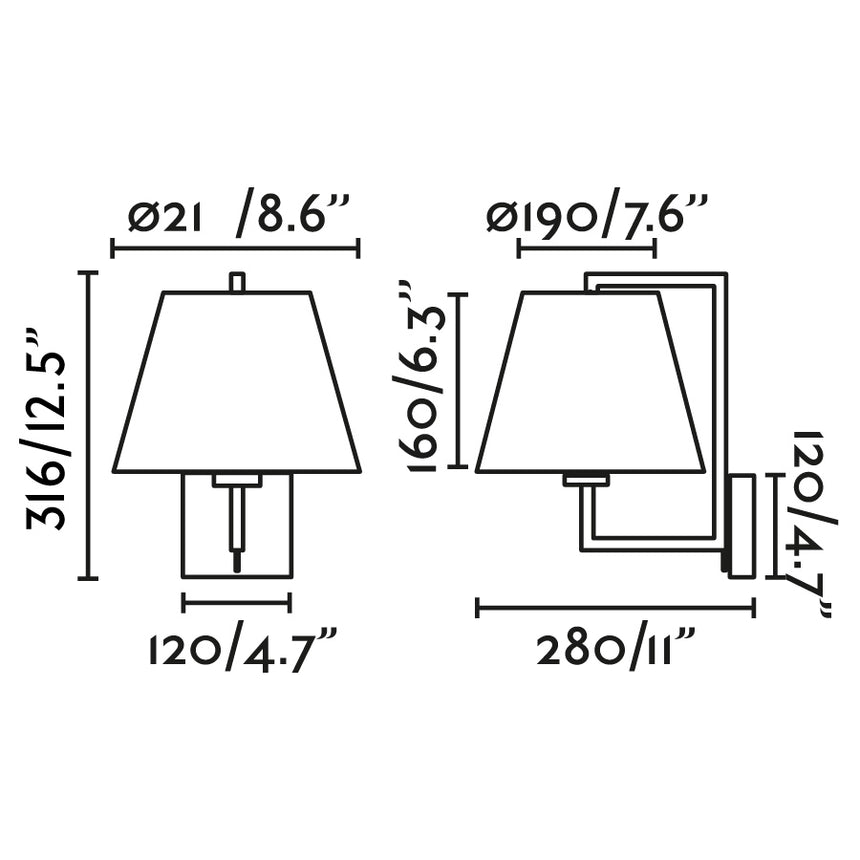 Faro 20170-01 - Dibujo técnico