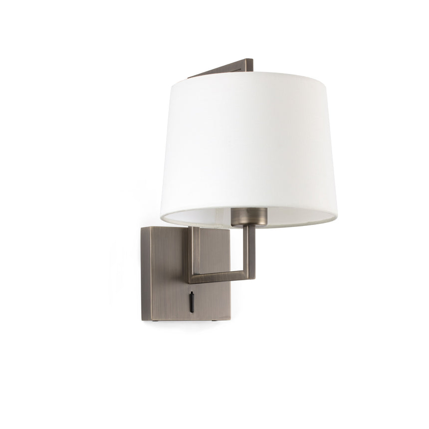Faro FRAME Lámpara aplique oro viejo mate/blanca 20171-01