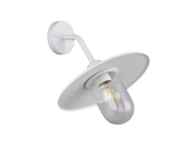 Aplique de exterior Trio Brenta LED blanco mate 2700K IP44 32cm 201760131