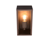 Aplique de exterior Trio Garonne LED rusty 2700K IP44 201860124