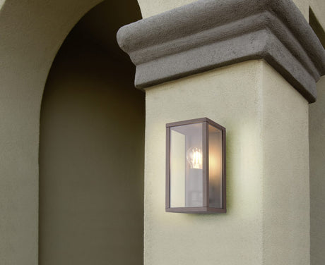 Aplique de exterior Trio Garonne LED rusty 2700K IP44 201860124