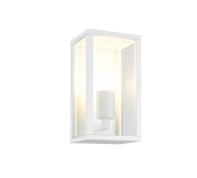 Aplique de exterior Trio Garonne blanco mate IP44 201860131