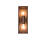 Aplique de exterior Trio Garonne LED rusty 2700K IP44 38cm 201860224