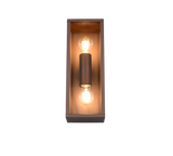 Aplique de exterior Trio Garonne LED rusty 2700K IP44 38cm 201860224