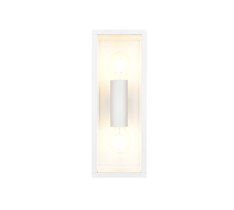 Aplique de exterior Trio Garonne 2 luces blanco mate IP44 38cm 201860231 - vista 2