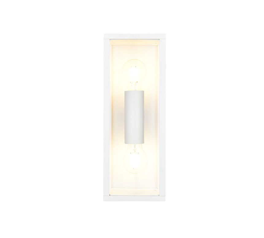 Aplique de exterior Trio Garonne 2 luces blanco mate IP44 38cm 201860231 - vista 2
