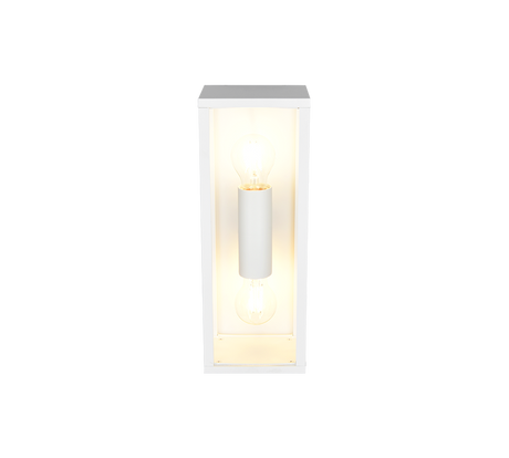 Aplique de exterior Trio Garonne 2 luces blanco mate IP44 38cm 201860231 - vista 3