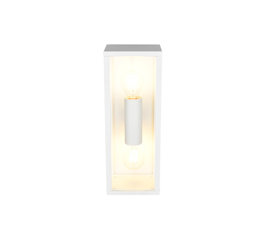 Aplique de exterior Trio Garonne 2 luces blanco mate IP44 38cm 201860231 - vista 3