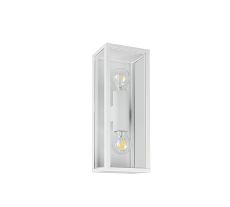 Aplique de exterior Trio Garonne 2 luces blanco mate IP44 38cm 201860231 - vista 5