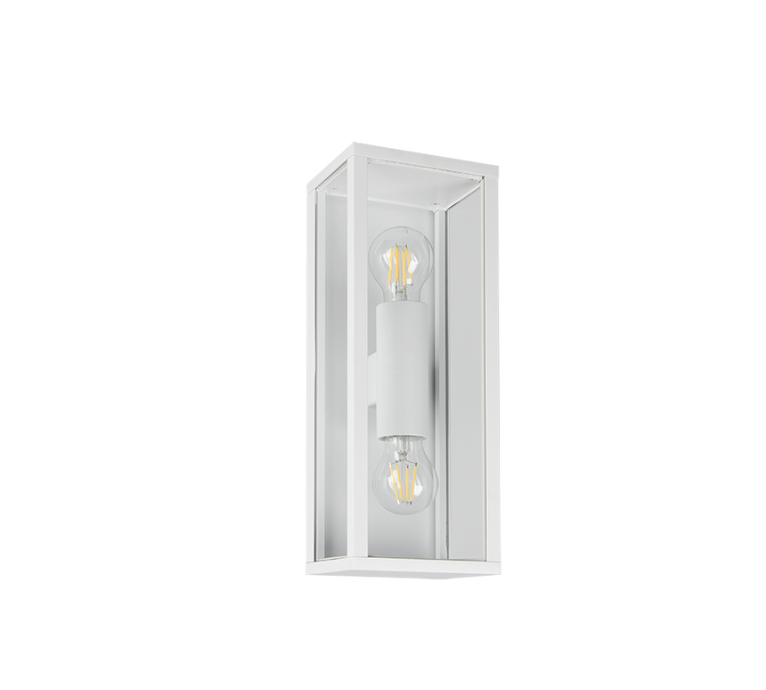 Aplique de exterior Trio Garonne 2 luces blanco mate IP44 38cm 201860231 - vista 5