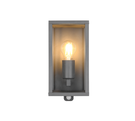 Aplique de exterior Trio Garonne LED antracita 2700K IP44 201869142