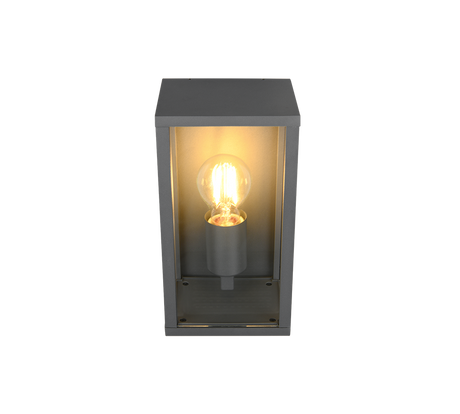 Aplique de exterior Trio Garonne LED antracita 2700K IP44 201869142