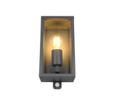 Aplique de exterior Trio Garonne LED antracita 2700K IP44 201869142