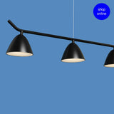 Faro FLASH 4L Lámpara colgante negro 20207