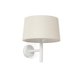 Lámpara de pared aplique Faro Windsor E27 LED blanco mate 20222-150