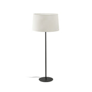 Lámpara de pie salón Faro Windsor E27 negro mate 20227-152