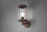 Aplique de exterior Trio Tanaro óxido IP44 32,5cm 2